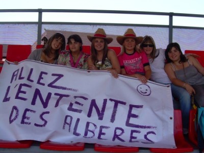 Les supportrices..